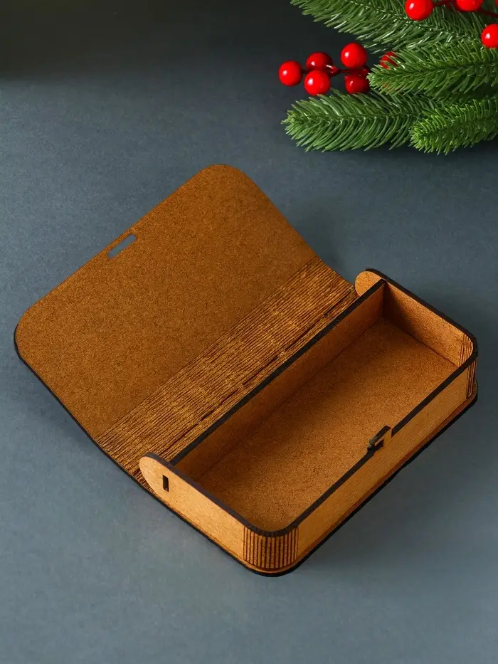 Новогодняя шкатулка "Богатства" 17х8,5 см Новогодняя шкатулка "Богатства" 17х8,5 см