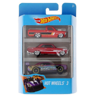 Набор машинок Hot Wheels, в наборе - 3 шт, МИКС