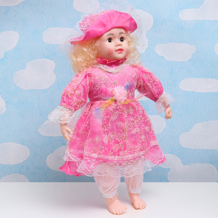 Кукла мягкая Кукла мягкая "Жилан" в национальном костюме Китая, резина, текстиль, 56 см, микс