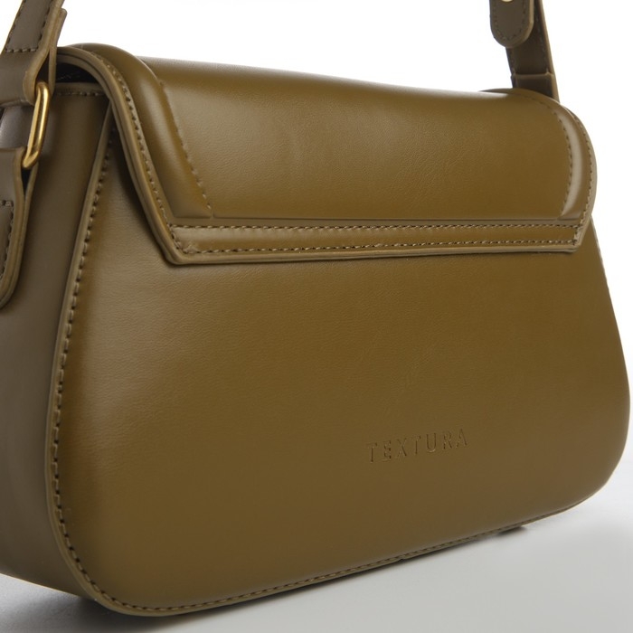 Сумка женская TEXTURA, мессенджер, средний размер, цвет хаки Сумка женская TEXTURA, мессенджер, средний размер, цвет хаки