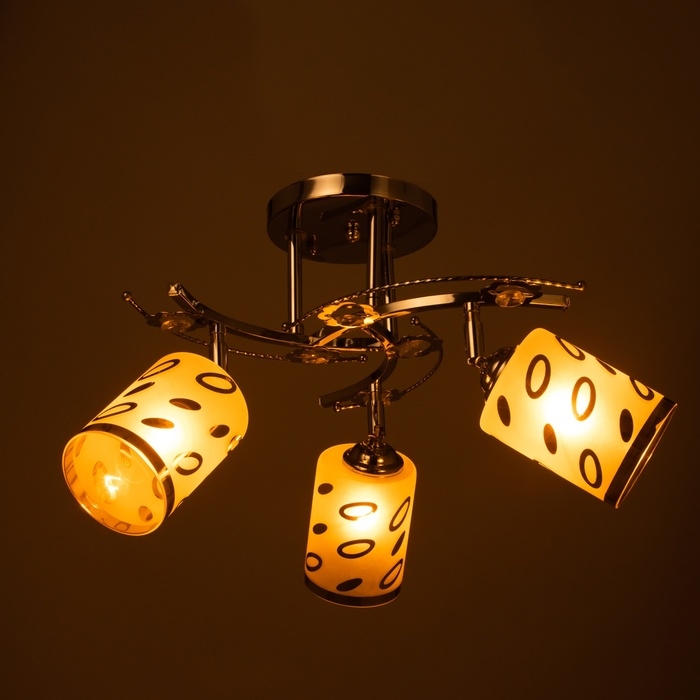 Люстра Люстра "Адри" 3х40Вт Е27 Хром МОДЕЛЬ: 2638726