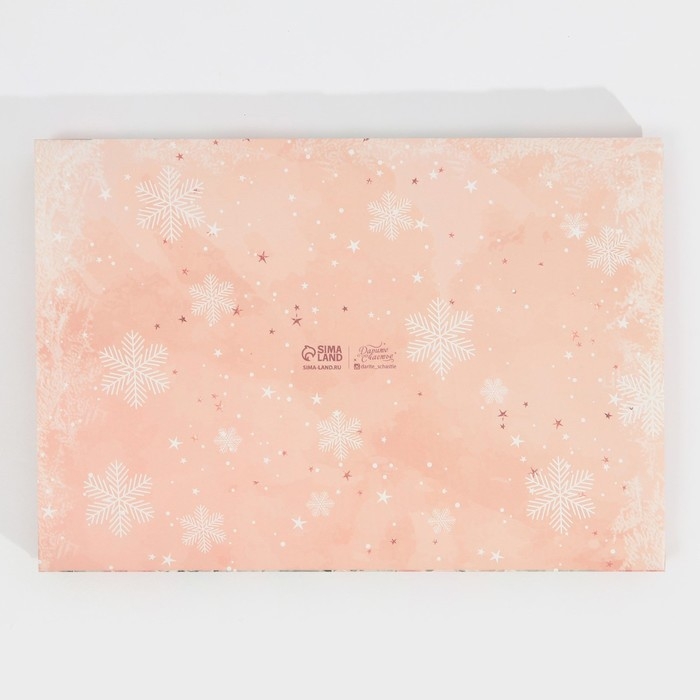 Коробка для капкейка «Зимние цветы», 23 х 16 х 11.5 см, Новый год Коробка для капкейка «Зимние цветы», 23 х 16 х 11.5 см, Новый год