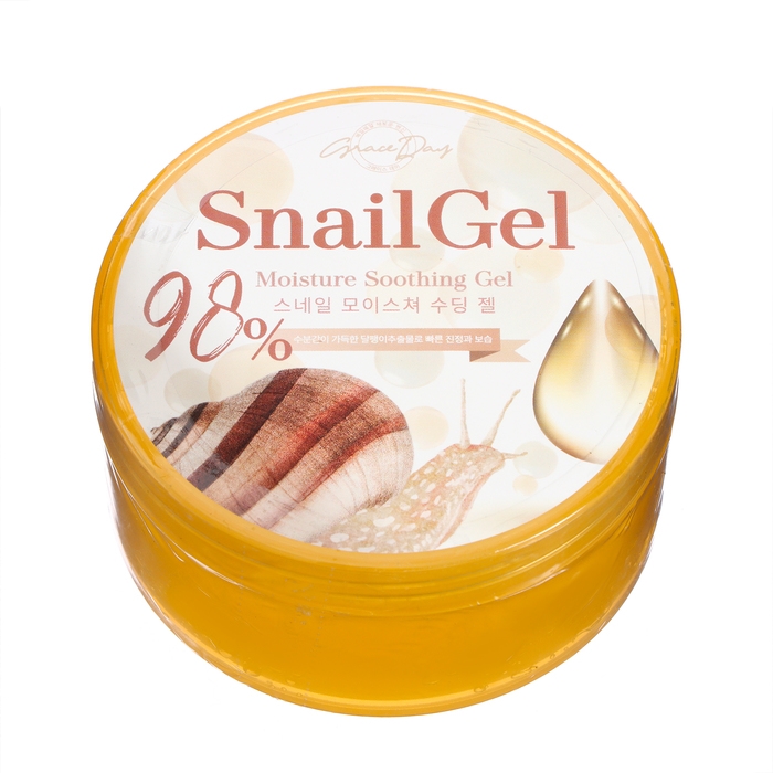 Гель для лица и тела Grace Day, увлажняющий, с муцином улитки, 300 мл Гель для лица и тела Grace Day, увлажняющий, с муцином улитки, 300 мл