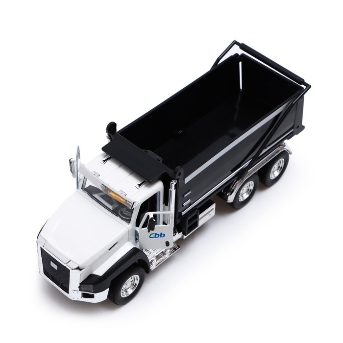 Грузовик металлический «Самосвал», инерция, открываются двери, свет и звук Грузовик металлический «Самосвал», инерция, открываются двери, свет и звук