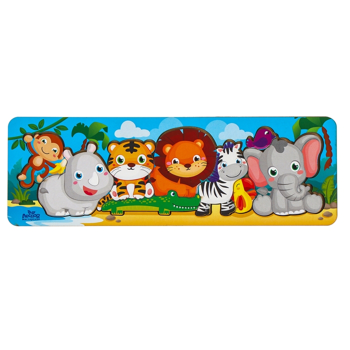 Головоломка логическая «Африка», 30 х10 см Головоломка логическая «Африка», 30 х10 см