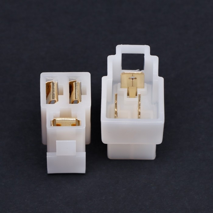 Разъем автомобильный, штекер-гнездо DJ7031-6.3-11/21, 3 контакта, набор 5 шт Разъем автомобильный, штекер-гнездо DJ7031-6.3-11/21, 3 контакта, набор 5 шт