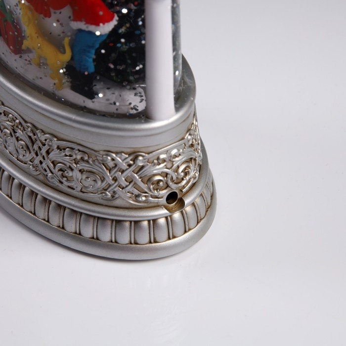 Светодиодная фигура «Свеча со снеговиком» 13.8 × 30 × 8.4 см, пластик, батарейки ААх3 (не в комплекте), USB, свечение тёплое белое Светодиодная фигура «Свеча со снеговиком» 13.8 × 30 × 8.4 см, пластик, батарейки ААх3 (не в комплекте), USB, свечение тёплое белое