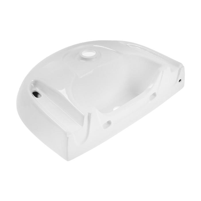 Умывальник ЛЗСФ Умывальник ЛЗСФ "Антей", ширина 550 мм, без перелива, с отв. под смеситель, без пьедестала