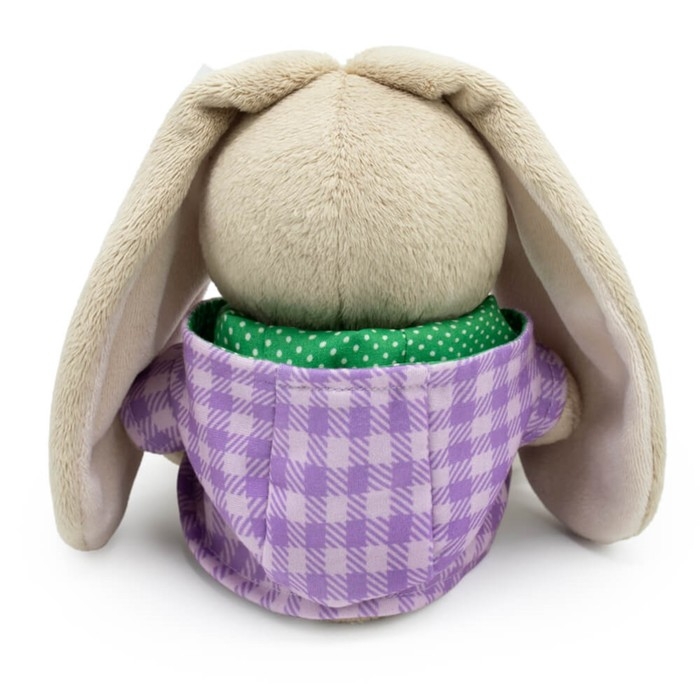 Мягкая игрушка «Зайка Ми», в клетчатом пальто с капюшоном, 15 см Мягкая игрушка «Зайка Ми», в клетчатом пальто с капюшоном, 15 см