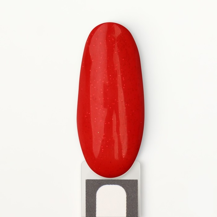 Гель лак для ногтей «RED BOOM», с блёстками, 3-х фазный, 8 мл, LED/UV, цвет (77)