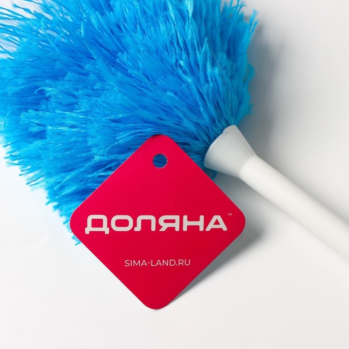 Щётка для пыли Доляна «Небо», микрофибра, 61×5 см Щётка для пыли Доляна «Небо», микрофибра, 61×5 см
