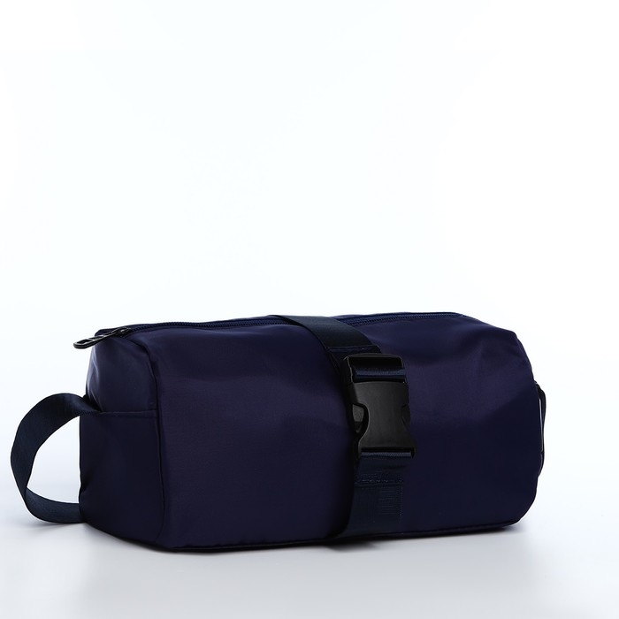 Сумка молодёжная на молнии, цвет синий Сумка молодёжная на молнии, цвет синий