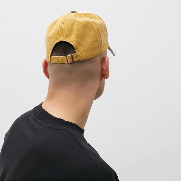 Кепка мужская MINAKU, цвет горчичный, размер 56-58 Кепка мужская MINAKU, цвет горчичный, размер 56-58