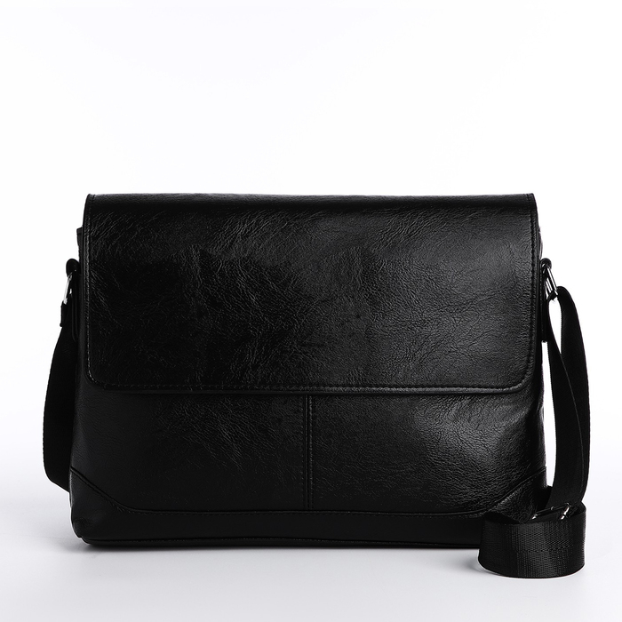 Сумка мужская, цвет чёрный Сумка мужская, цвет чёрный