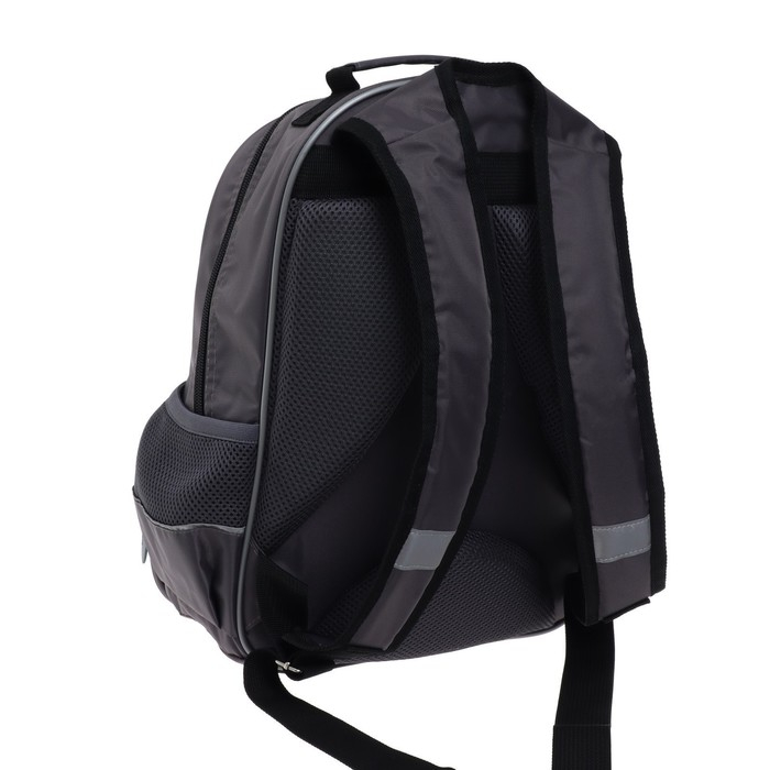 Рюкзак школьный, 37 х 26 х 13 см, эргономичная спинка, Calligrata ОРТ  Рюкзак школьный, 37 х 26 х 13 см, эргономичная спинка, Calligrata ОРТ "Велосипед"