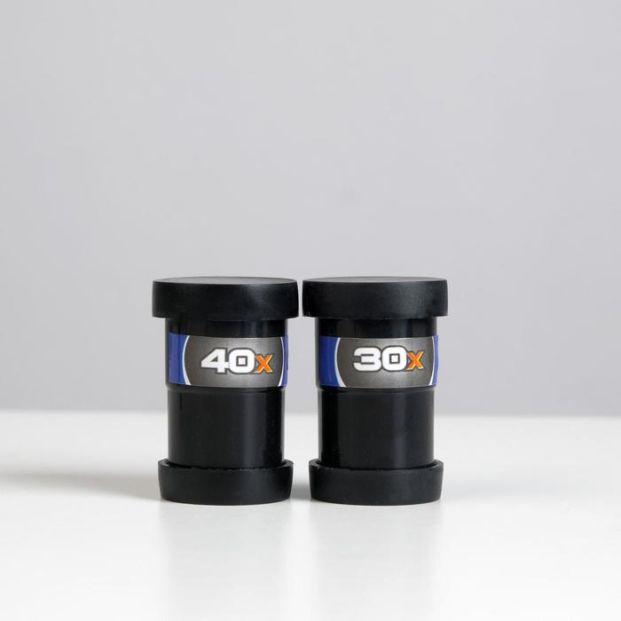 Набор: телескоп настольный, три линзы: х20, 30, 40 + микроскоп, увеличение х300, 600, 1200 Набор: телескоп настольный, три линзы: х20, 30, 40 + микроскоп, увеличение х300, 600, 1200