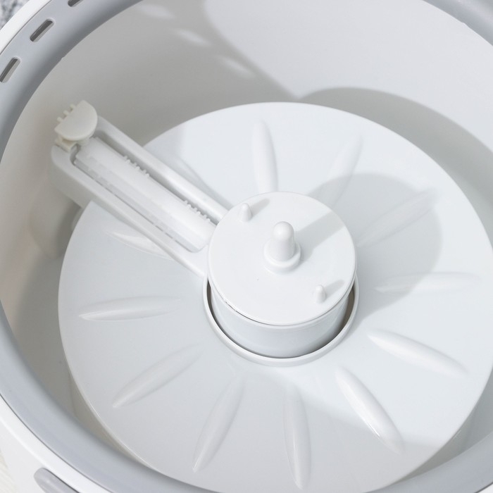 Швабра с отжимом и ведро, насадка из микрофибры, компактный Швабра с отжимом и ведро, насадка из микрофибры, компактный