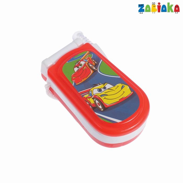 Музыкальный телефончик «Самый быстрый!», русская озвучка, световые эффекты, работает от батареек, МИКС Музыкальный телефончик «Самый быстрый!», русская озвучка, световые эффекты, работает от батареек, МИКС