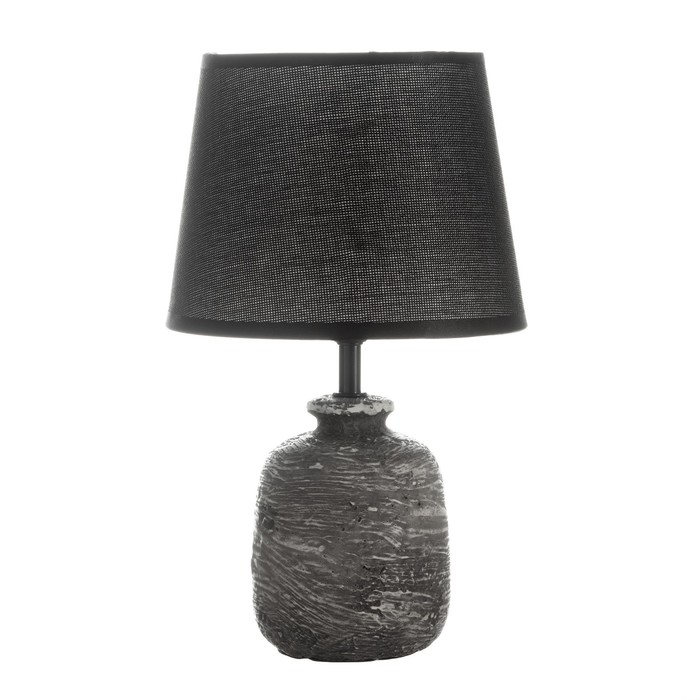 Настольная лампа Настольная лампа "Тереза" Е14 40Вт черный 20х20х33см RISALUX