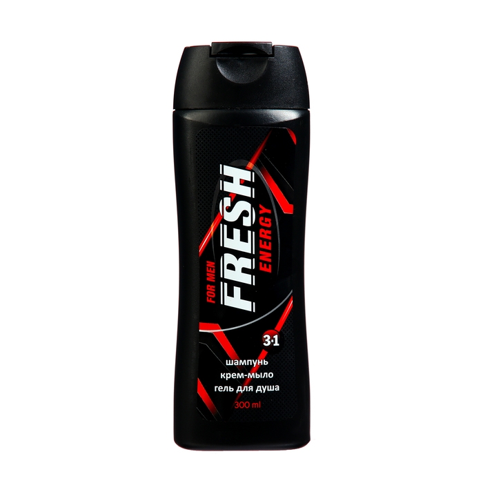 Шампунь для мужчин 3 в 1 FRESH Energy, 300 мл Шампунь для мужчин 3 в 1 FRESH Energy, 300 мл