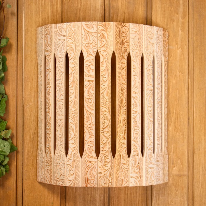 Абажур деревянный угловой Абажур деревянный угловой "Русские узоры" 31х27х11 см
