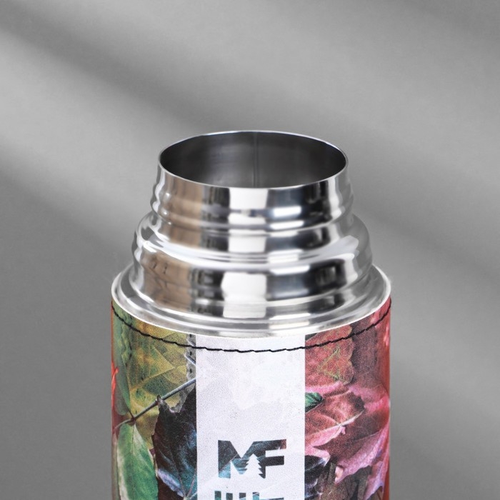 Термос «Листья» в кожзаме, MODE FORREST, 750 мл, время сохранения тепла 16-18 ч Термос «Листья» в кожзаме, MODE FORREST, 750 мл, время сохранения тепла 16-18 ч