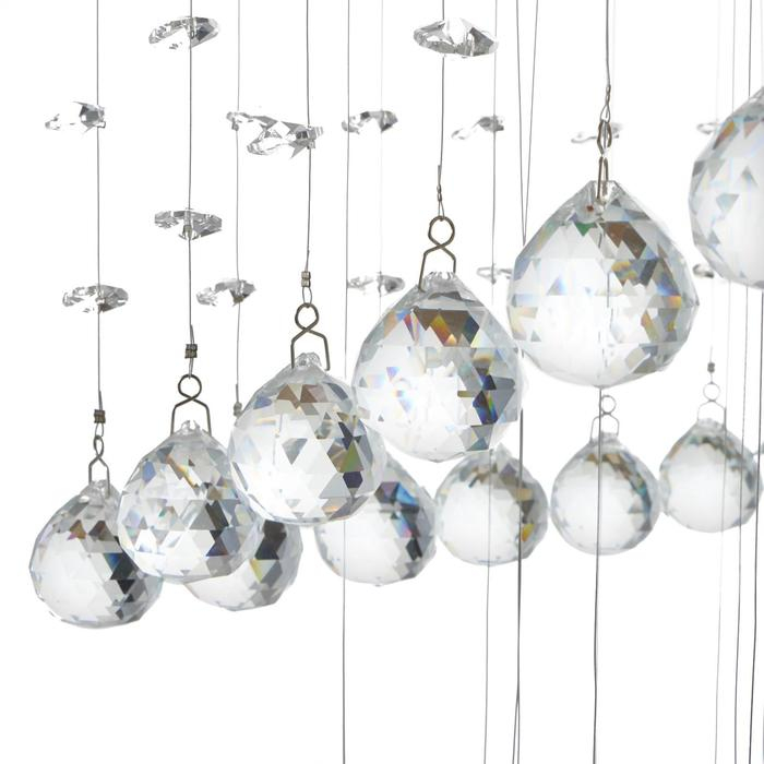 Каскад 71307/6 GU10 40Вт хром 60х30х85 см BayerLux