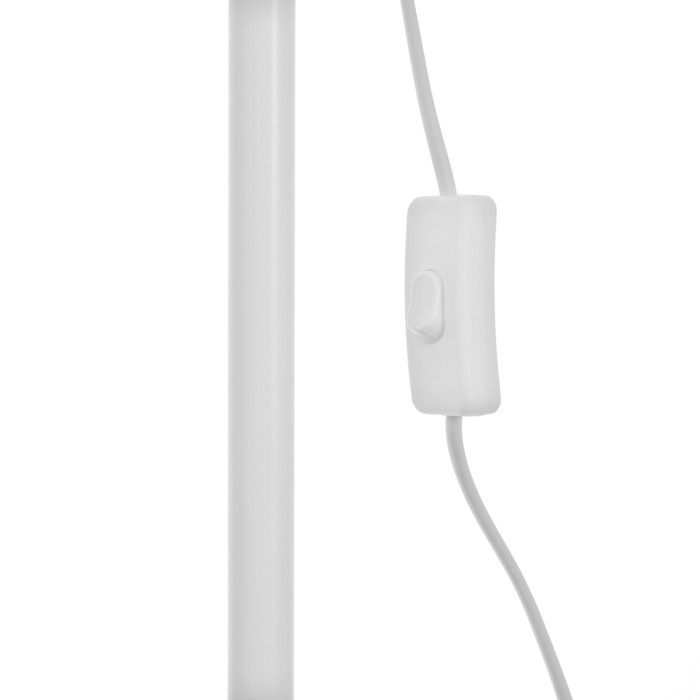 Торшер 19118/1WT E27 40Вт белый 23х159 см