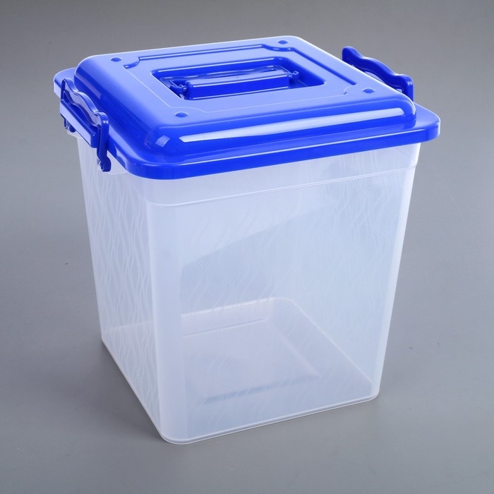 Контейнер квадратный, 12 л, цвет МИКС Контейнер квадратный, 12 л, цвет МИКС