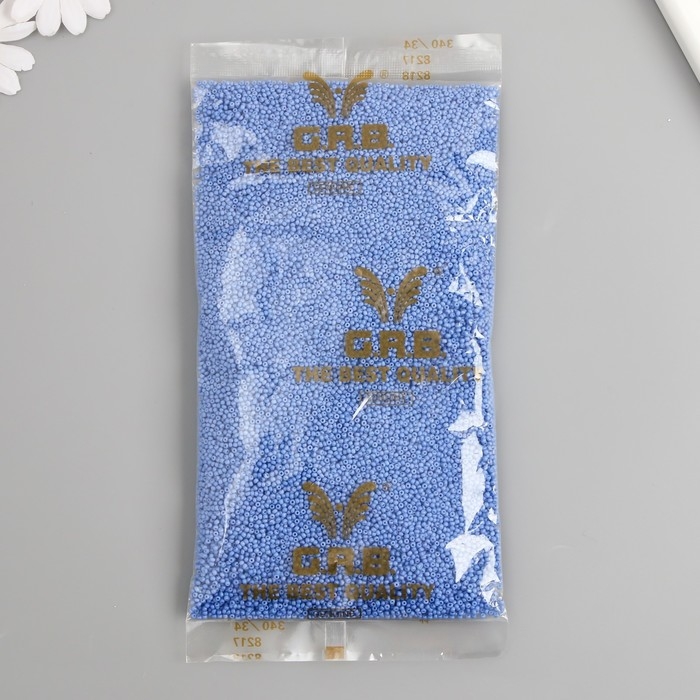 Бисер стекло 12/0  Бисер стекло 12/0 "Сиренево-лиловый" ровный №696 450 гр