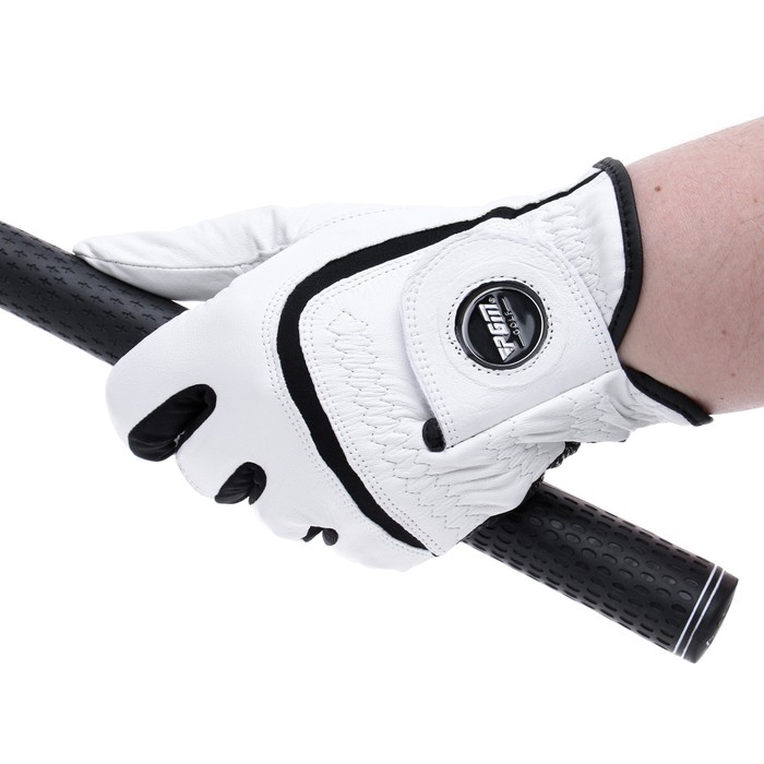 Перчатка для гольфа PGM, мужская, левая, противоскользящая, овчина, размер 22 Перчатка для гольфа PGM, мужская, левая, противоскользящая, овчина, размер 22