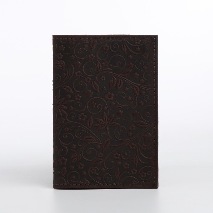 Обложка для паспорта, цвет коричневый Обложка для паспорта, цвет коричневый