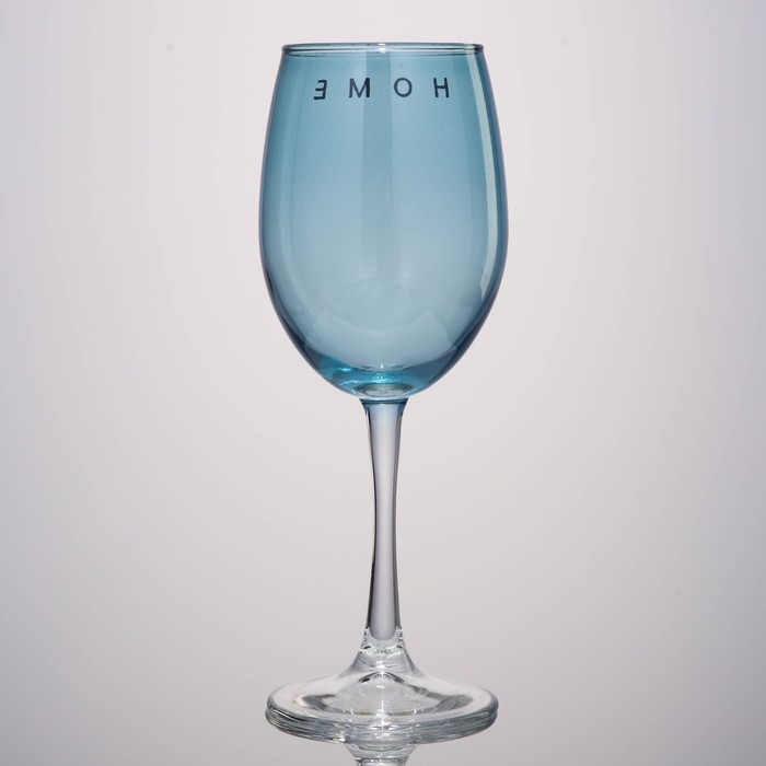 Бокал для вина «Home», 360 мл, синий Бокал для вина «Home», 360 мл, синий
