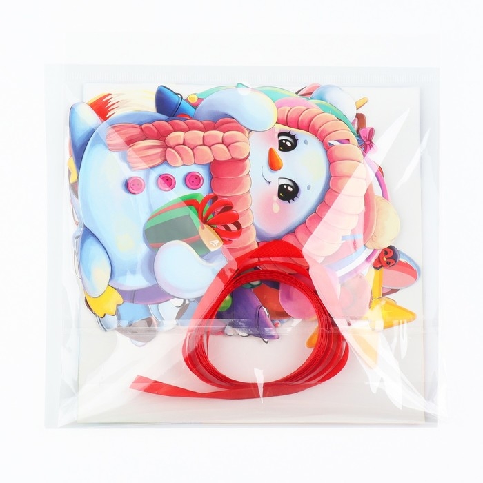 Гирлянда на ленте «Новогодняя», на Новый год, персонажи Гирлянда на ленте «Новогодняя», на Новый год, персонажи