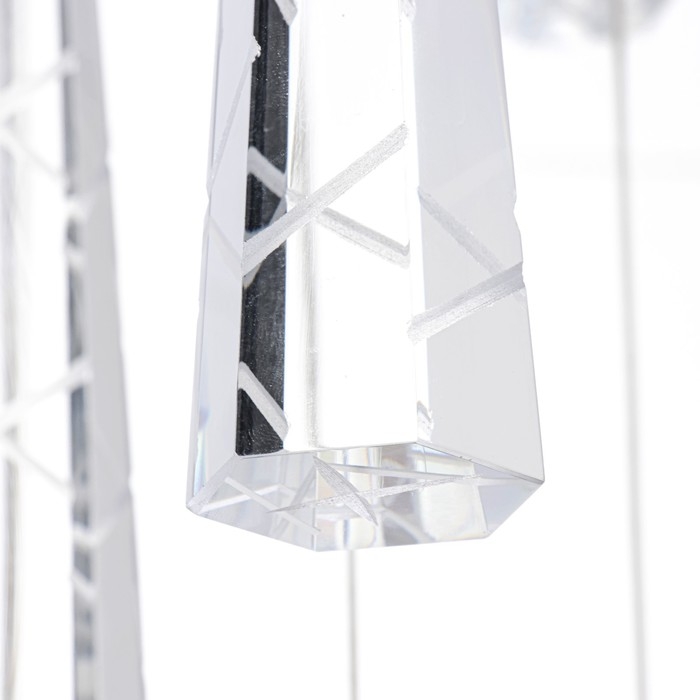 Светильник-каскад Светильник-каскад "Дрим" 24хLED 72Вт 3000K серебро 60х60х300см BayerLux