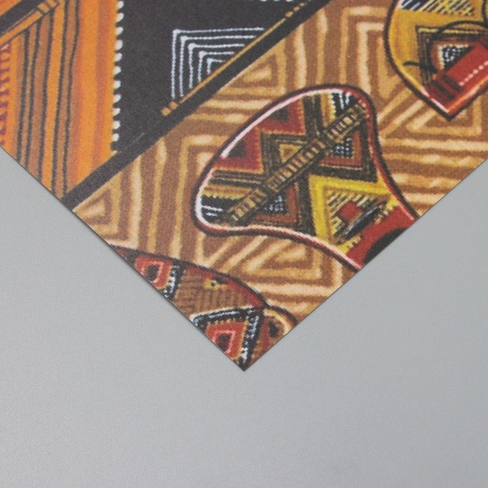 Бумага для скрапбукинга Бумага для скрапбукинга "Африка" плотность 180 гр набор 5 шт 30,5х32 см