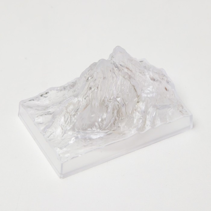 Ночник Ночник "Гора. Айсберг" LED от батареек 3хLR44 прозрачный 5х5х9,5 см RISALUX