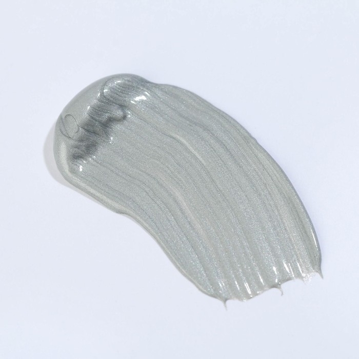 Акриловая краска, цвет metallic серебро, в тубе 75 мл, ARTLAVKA Акриловая краска, цвет metallic серебро, в тубе 75 мл, ARTLAVKA