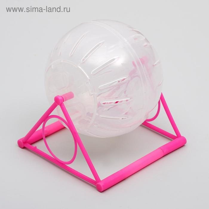 Шар для грызунов на пластиковом основании, 12 см, микс цветов Шар для грызунов на пластиковом основании, 12 см, микс цветов