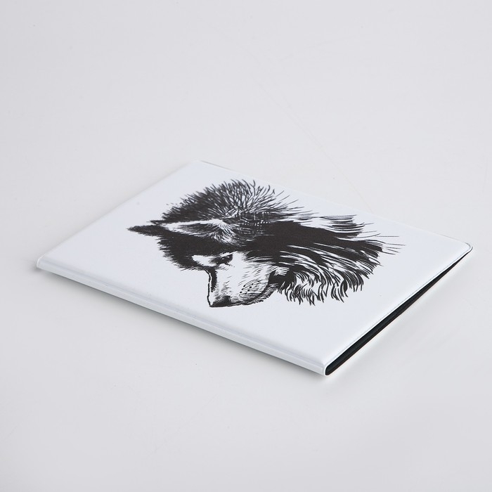 Обложка для паспорта, цвет белый Обложка для паспорта, цвет белый