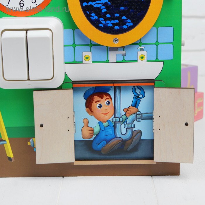 Бизиборд «Я строитель» Бизиборд «Я строитель»