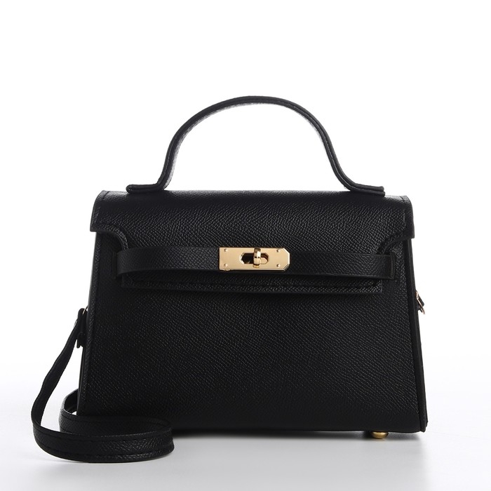 Сумка женская-мессенджер, цвет черный 19*13*7 см Сумка женская-мессенджер, цвет черный 19*13*7 см