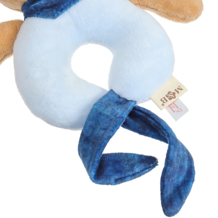 Погремушка мягкая «Мишка в колпачке», Mum&Baby Погремушка мягкая «Мишка в колпачке», Mum&Baby