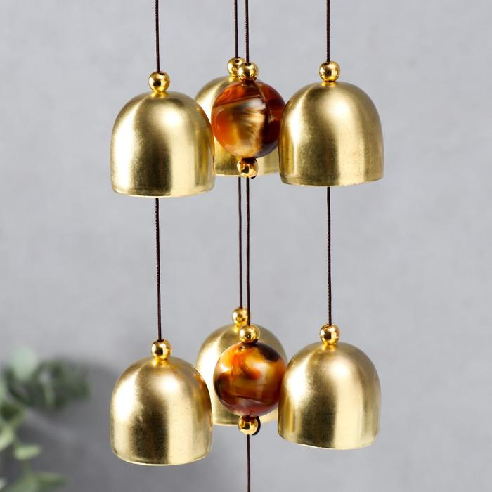 Музыка ветра металл Музыка ветра металл "Карп" МИКС 7 колокольчиков 46 см