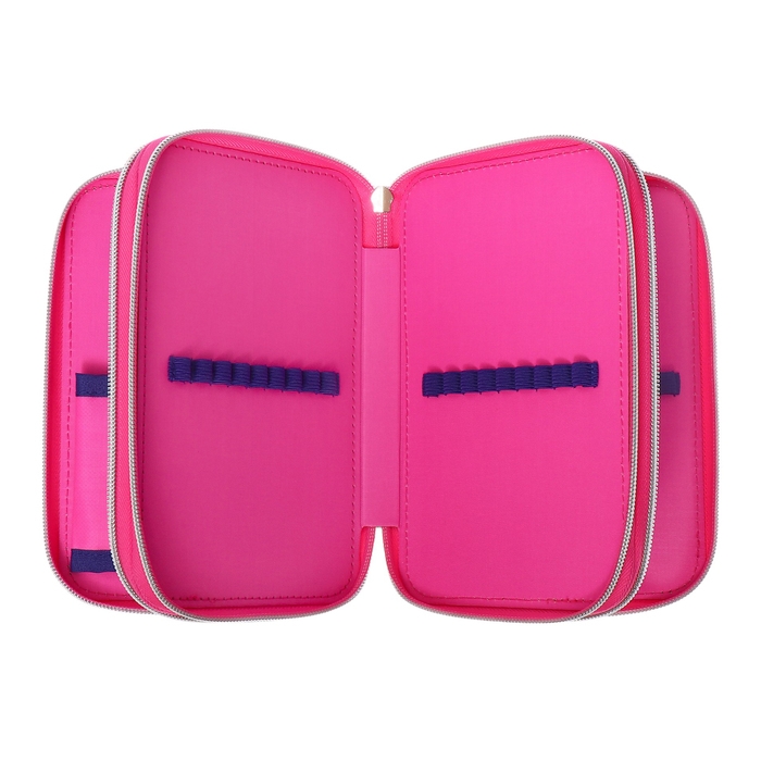 Пенал 2 секции, 130 х 205 мм, искусственная кожа, Феникс Пенал 2 секции, 130 х 205 мм, искусственная кожа, Феникс "Девушка с телефоном"