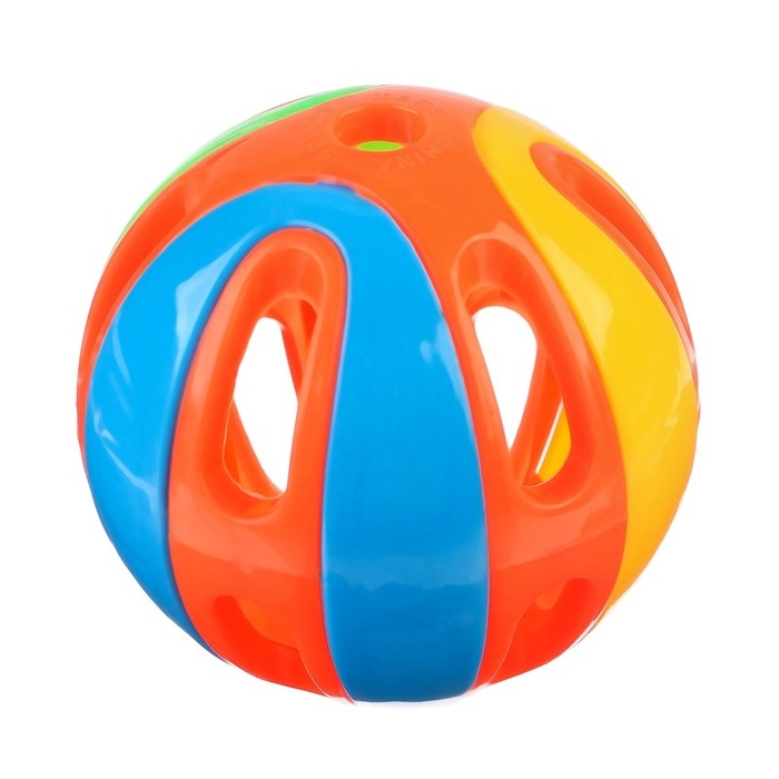 Погремушка «Яркий шар», цвет МИКС, Крошка Я Погремушка «Яркий шар», цвет МИКС, Крошка Я