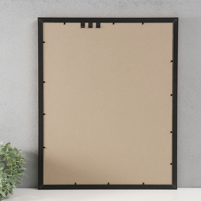 Фоторамка пластик Фоторамка пластик "Винтаж" 40х50 см, черный с золотом