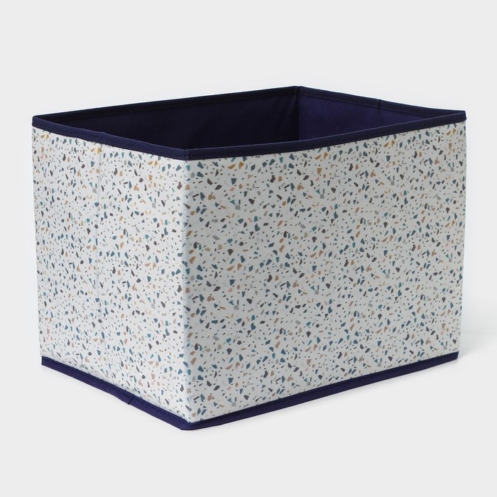 Короб для хранения Доляна «Мармелад», 37×27×27 см, цвет белый Короб для хранения Доляна «Мармелад», 37×27×27 см, цвет белый