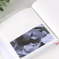 Фотоальбом "Мой малыш", розовый 200ф 10X15см, ПП карм.