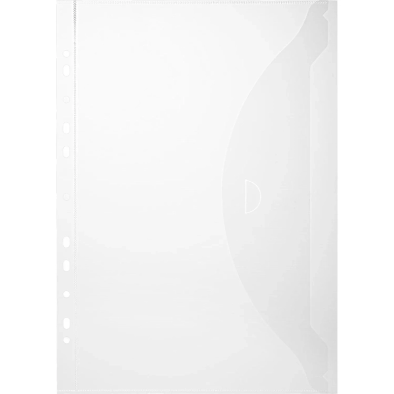 Файл-вкладыш Конверт с перфорацией 150 мкм,10 шт/ уп.,Attache